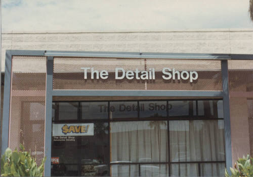 The Detail Shop - 1415 East University Drive, Tempe, AZ.