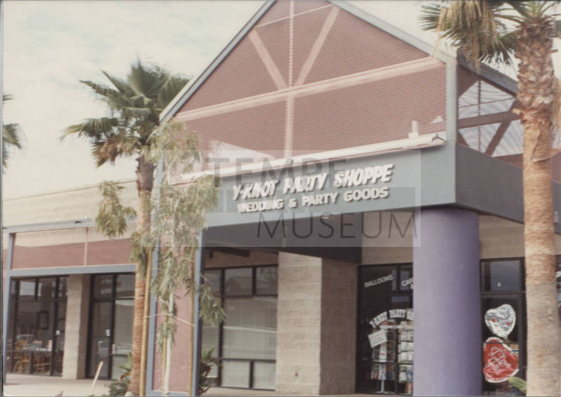 Y-Knot Party Shoppe - 1415 East University Drive, Tempe, AZ.