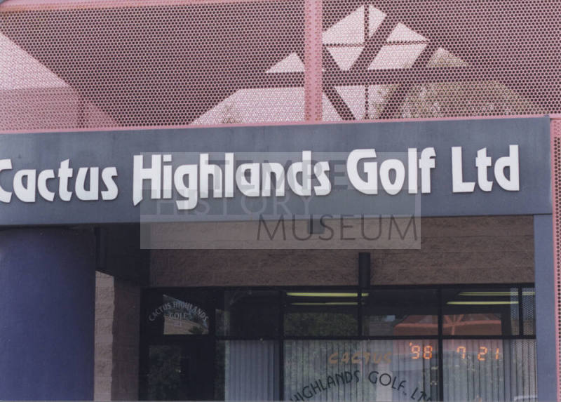 Cactus Highlands Golf LTD - 1435 East University Drive, Tempe, AZ.