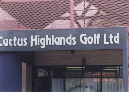 Cactus Highlands Golf LTD - 1435 East University Drive, Tempe, AZ.