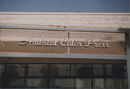 Ambient Color Press - 1435 East University Drive, Tempe, AZ.