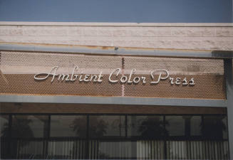 Ambient Color Press - 1435 East University Drive, Tempe, AZ.