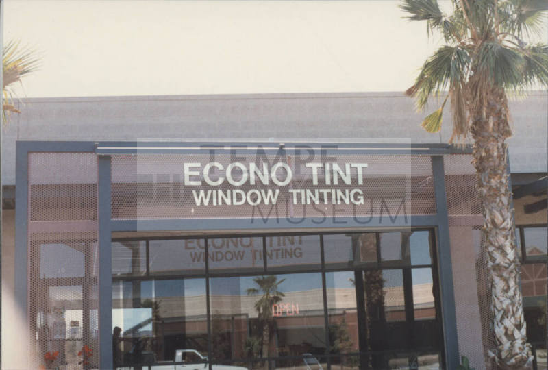 Econo Tint Window Tinting - 1435 East University Drive, Tempe, AZ.