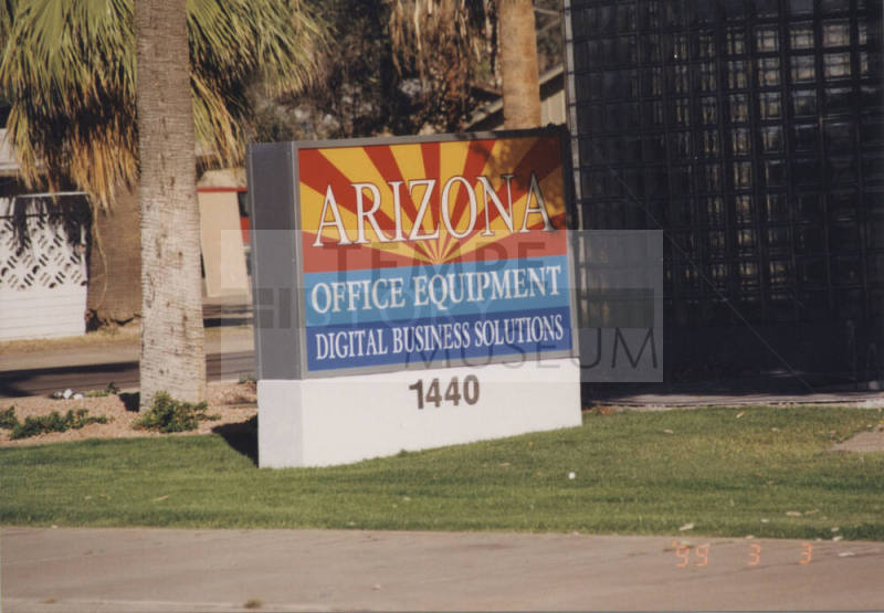 Arizona Office Equipment - 1440 West University Drive, Tempe, AZ.