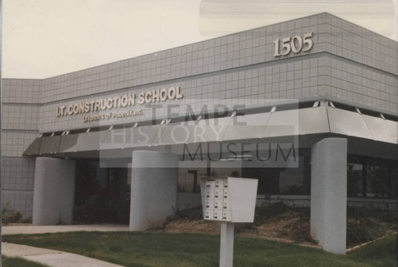 I.T. Construction School - 1505 West University Drive, Tempe, AZ.