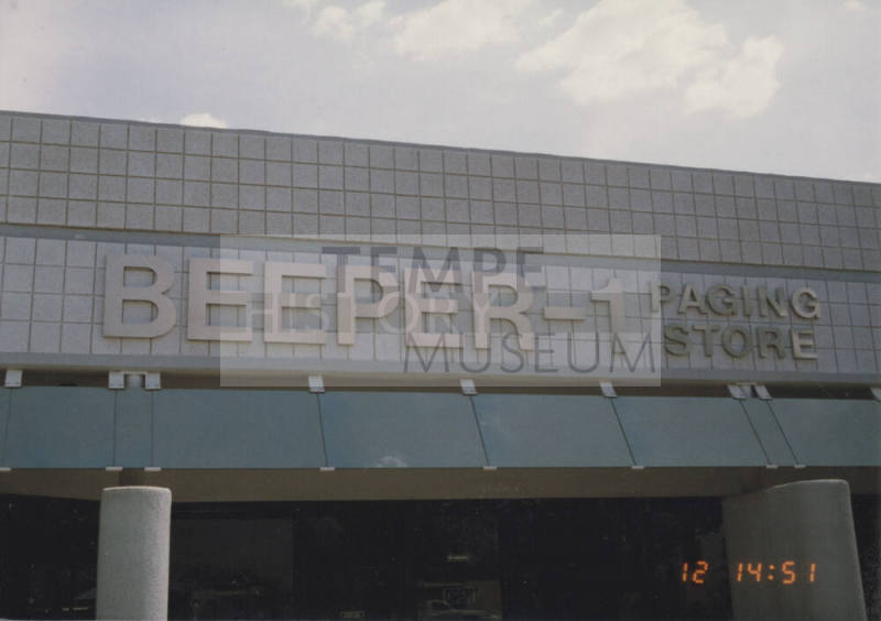Beeper -1 Paging Store - 1505 West University Drive, Tempe, AZ.