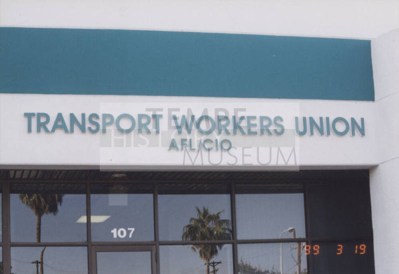 Transport Workers Union - 1605 West University Drive, Tempe, AZ.