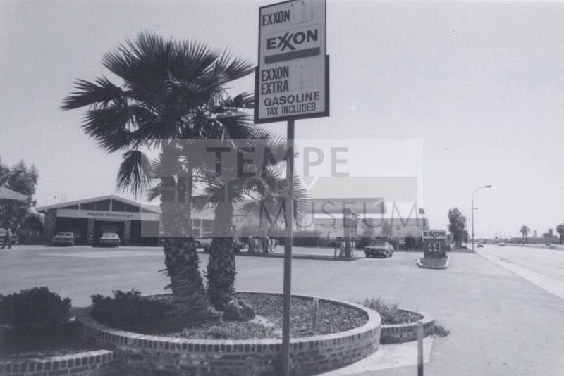 Exxon Gasoline Station - 1350 West Broadway Road, Tempe, Arizona