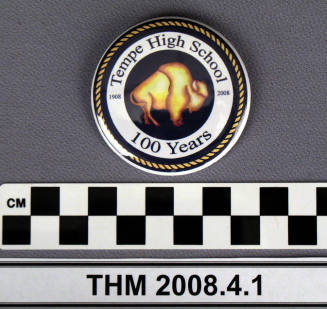 Tempe High School 100 Years Button.