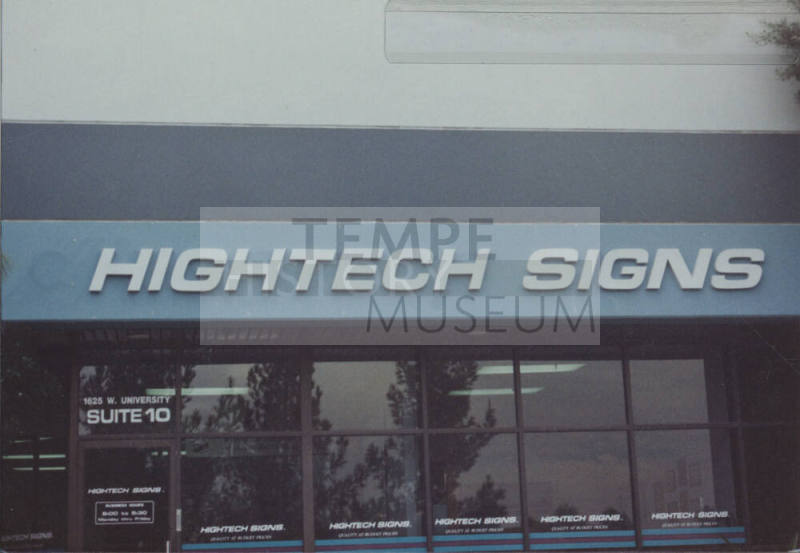 Hightech Signs - 1625 West University Drive, Tempe, AZ.