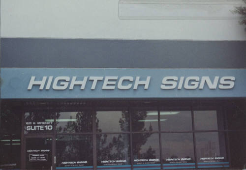 Hightech Signs - 1625 West University Drive, Tempe, AZ.