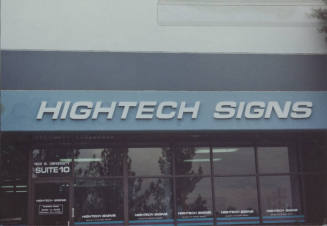 Hightech Signs - 1625 West University Drive, Tempe, AZ.