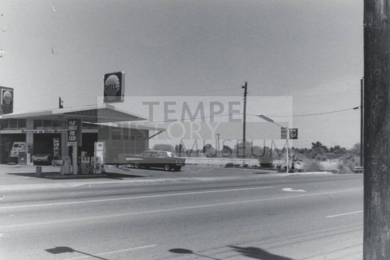 Shell Gasoline Station - 1406 West Broadway Road, Tempe, Arizona