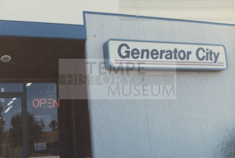 Generator City - 1705 West University Drive, Tempe, AZ.
