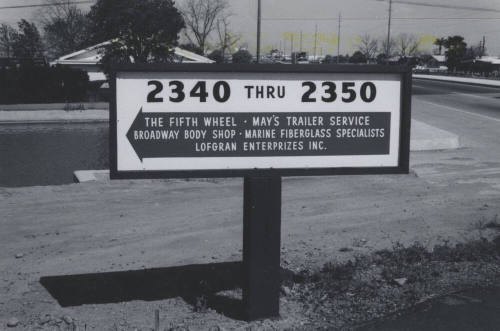 Business Directory Sign - 2340-50 East Broadway Road, Tempe, Arizona