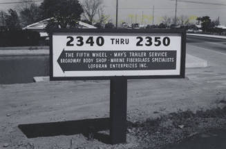 Business Directory Sign - 2340-50 East Broadway Road, Tempe, Arizona