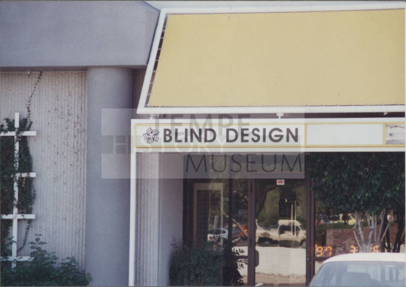 Blind Design - 1705 West University Drive, Tempe, AZ.