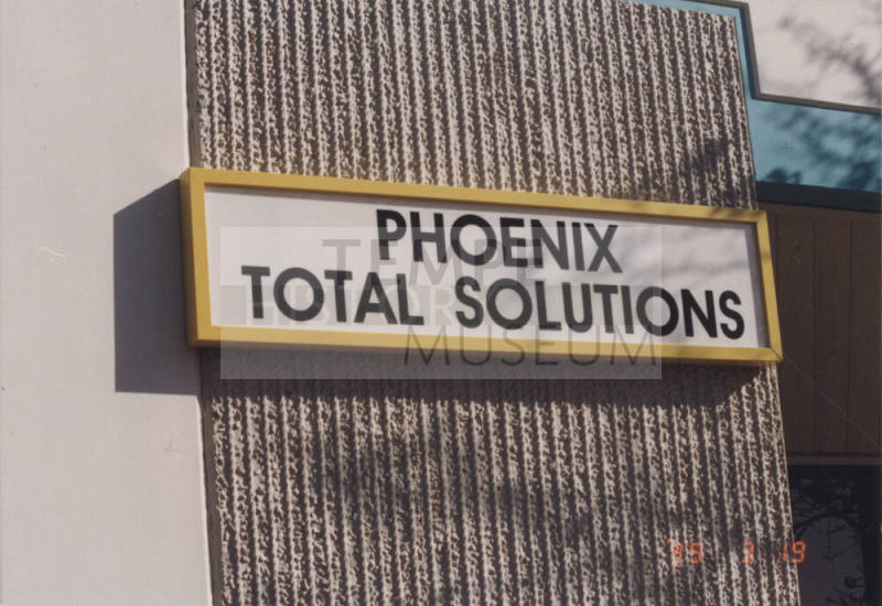 Phoenix Total Solutions - 1711 West University Drive, Tempe, AZ.