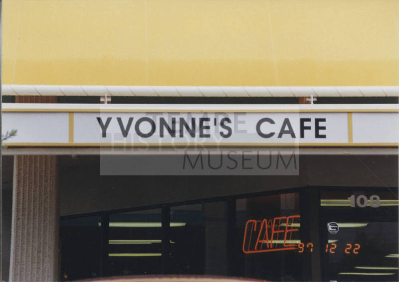 Yvonne's Cafe - 1725 West University Drive, Tempe, AZ.