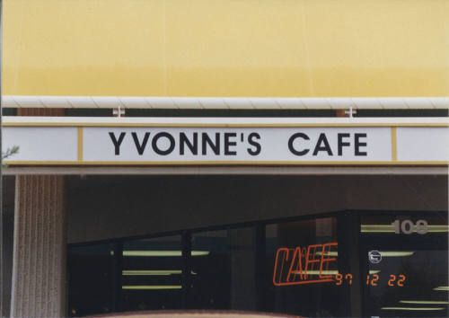 Yvonne's Cafe - 1725 West University Drive, Tempe, AZ.