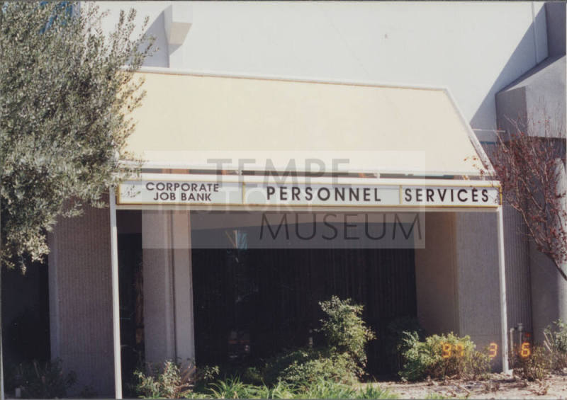 Personnel Services - 1725 West University Drive, Tempe. AZ.