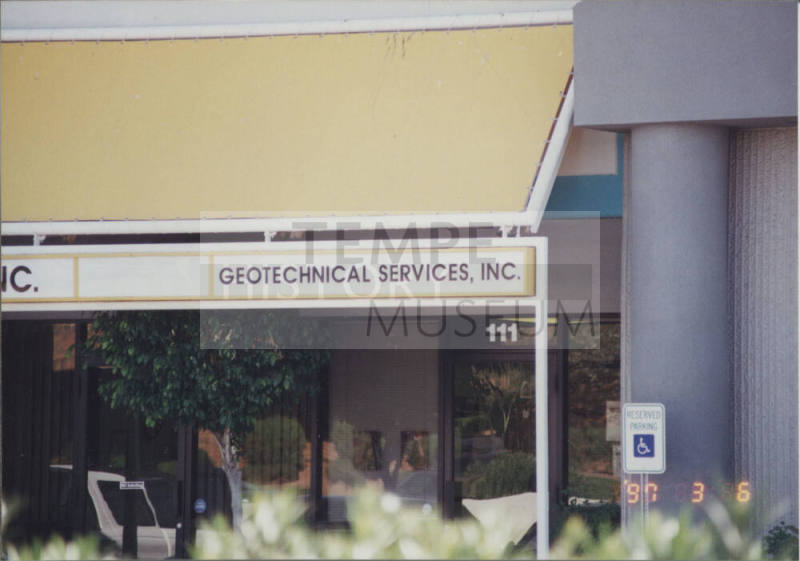 Geotechnical Services Inc. - 1725 West University Drive, Tempe, AZ.