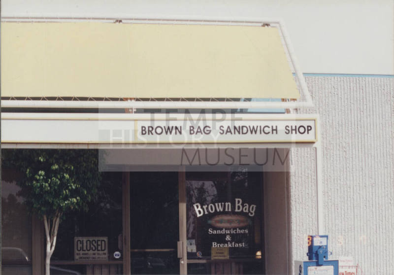 Brown Bag Sandwich Shop - 1775 West University Drive, Tempe, AZ.