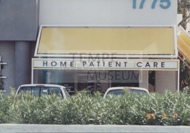 Home Patient Care - 1775 West University Drive, Tempe, AZ.