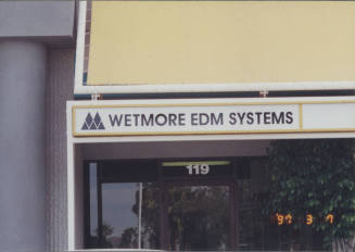Wetmore EDM Systems - 1755 West University Drive, Tempe, AZ.