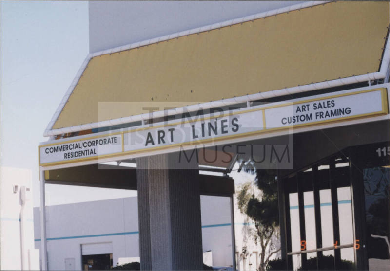 Art Lines - 1755 West University Drive, Tempe, AZ.