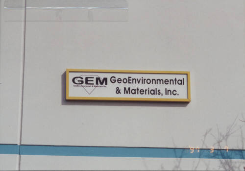 GeoEnvironmental & Materials, Inc. - 1761 West University Drive, Tempe, AZ.