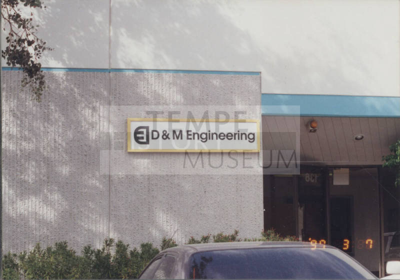 D & M Engineering, 1783 West University Drive, Tempe, AZ.