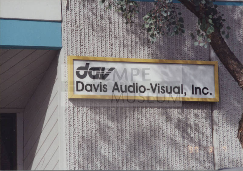 Davis Audio-Visual, Inc, - 1783 West University Drive, Tempe, AZ.
