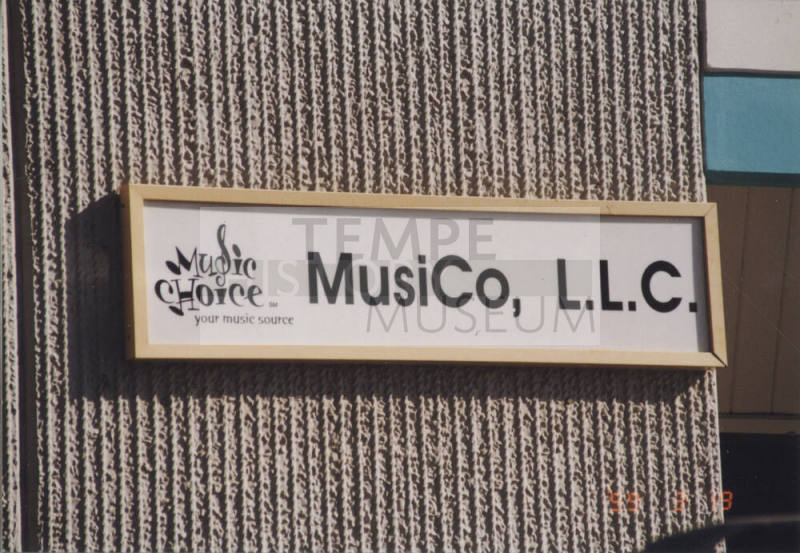MusiCo. LLC. - 1783 West University Drive, Tempe, AZ.