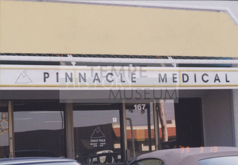 Pinnacle Medical - 1797 West University Drive #167, Tempe, AZ.