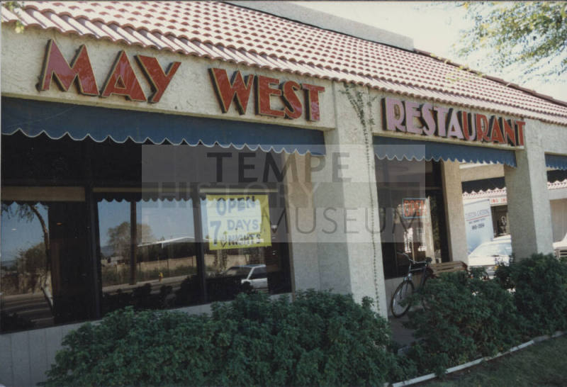 May West Restaurant - 1825 East University Drive, Tempe, AZ.