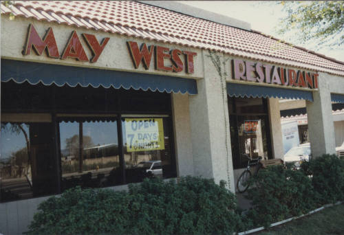 May West Restaurant - 1825 East University Drive, Tempe, AZ.