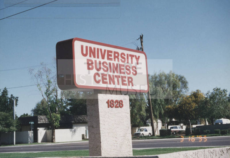 University Business Center - 1828 East University Drive, Tempe, AZ.