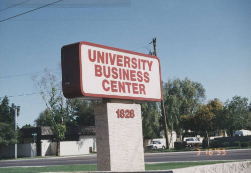 University Business Center - 1828 East University Drive, Tempe, AZ.
