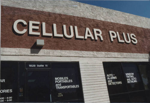 Cellular Plus - 1928 East University Drive, Tempe, AZ.