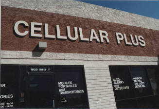 Cellular Plus - 1928 East University Drive, Tempe, AZ.