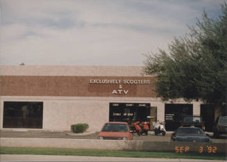 Exclusively Scooters & ATV - 1828 East University Drive, Tempe, AZ.