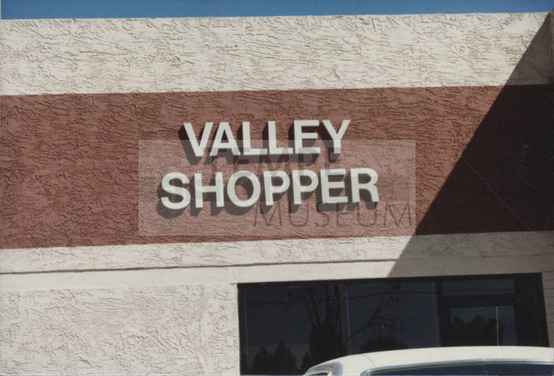 Valley Shopper - 1828 East University Drive, Tempe, AZ.