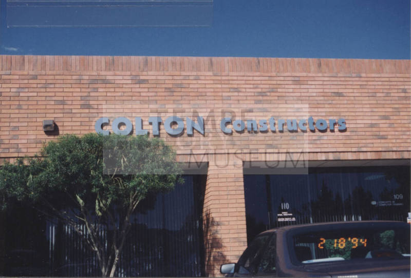 Colton Constructors - 1830 West University Drive, Tempe, AZ.