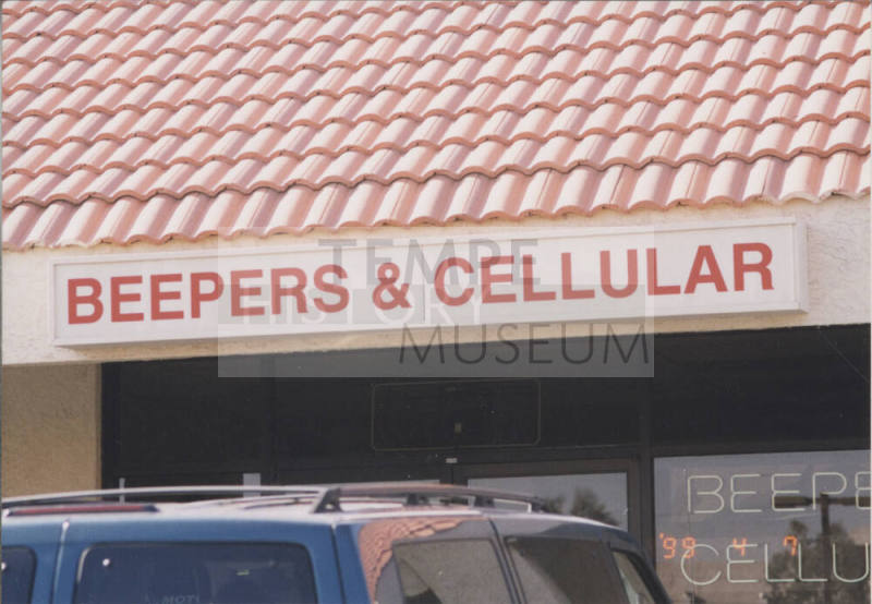 Beepers & Cellular - 1835 East University Drive, Tempe, AZ.