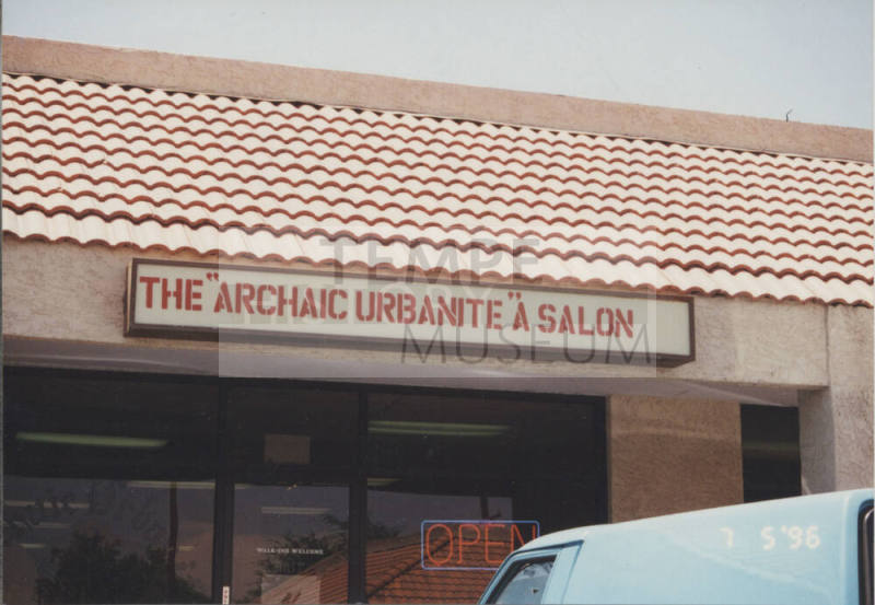 The Archaic Urbanite A Salon - 1835 East University Drive, Tempe, AZ.