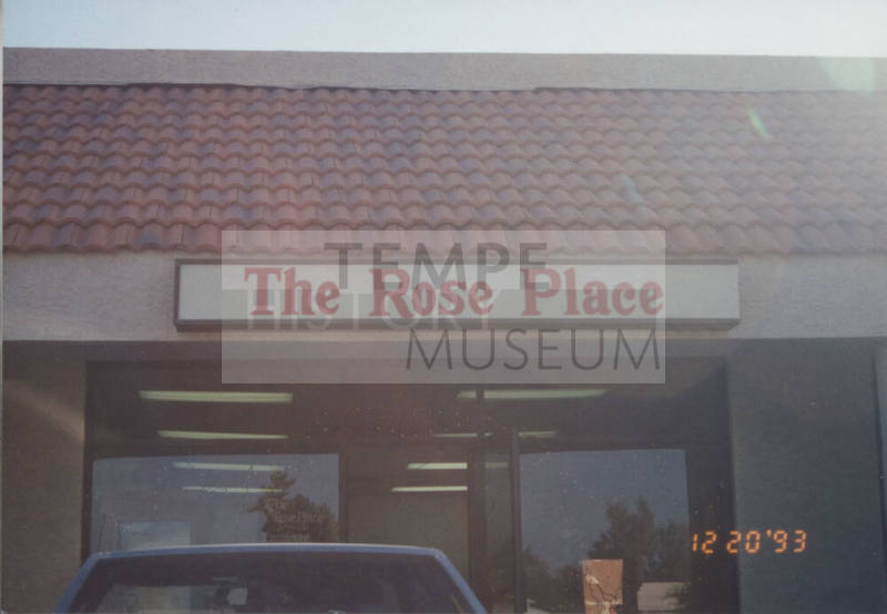 The Rose Place - 1835 East University Drive, Tempe, AZ.