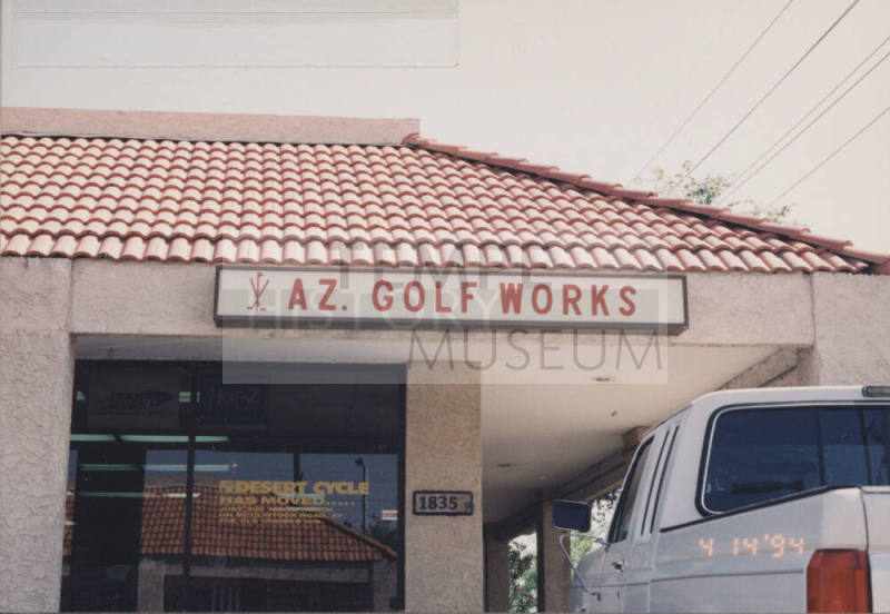 AZ. Golf Works - 1835 East University Drive, Tempe, AZ.