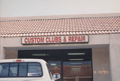 Custom Clubs & Repair - 1835 East University Drive, Tempe, AZ.
