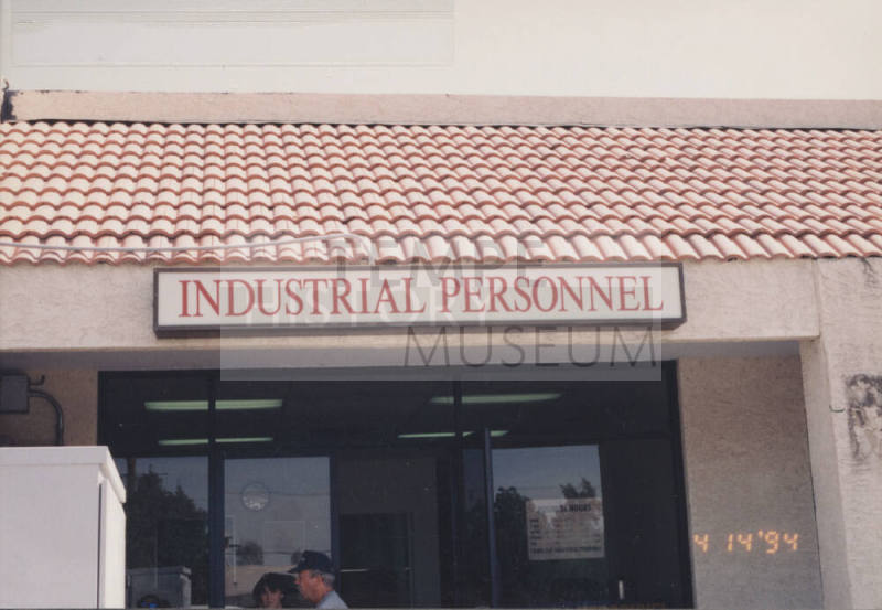 Industrial Personnel - 1835 East University Drive, Tempe, AZ.